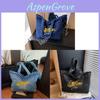 Highquality Denim Shoulder Bag With Embroidery And Urban Fashion For Commuting