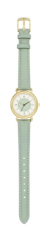 Watch TRAVEL SERIES 10 ATM Water Resistant Matte Watch GR Green [Follow] H01623S-1 Women's