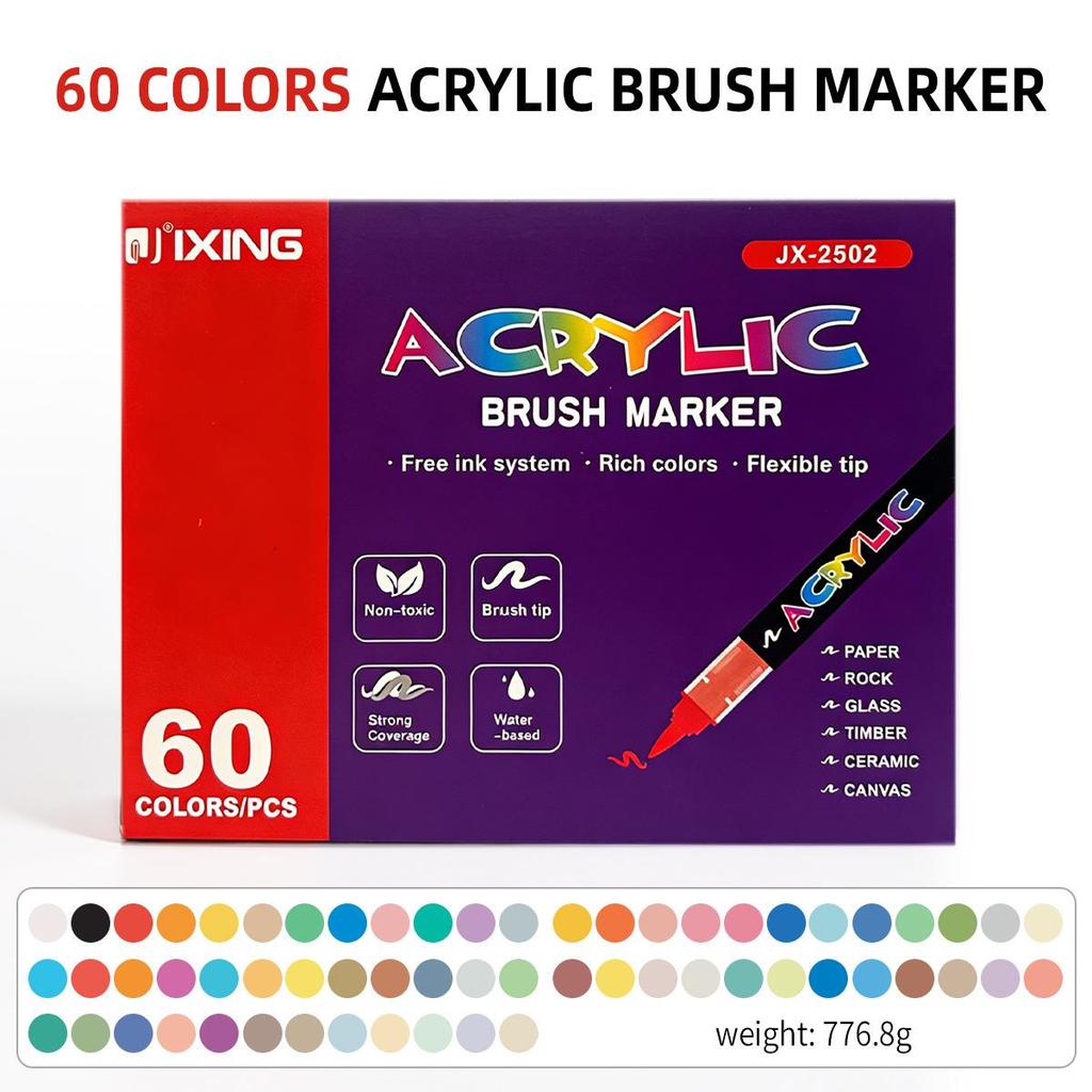 Soft Tip Acrylic Marker for Kids - Layerable, Opaque, DIY Graffiti Art Supplies