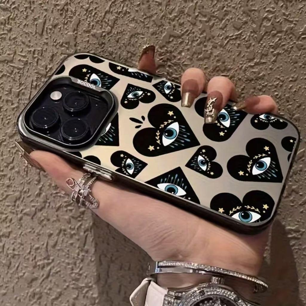The new love is suitable for iphone17 mobile phone case Apple 16promax/15 anti-drop 14pro13 Europe and America
