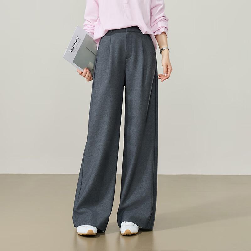 Ese-Y Women s Acetate Wide-Leg Suit Pants 25