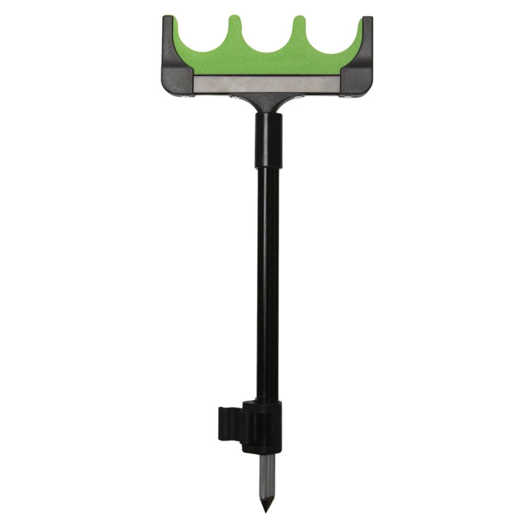 3/5/6 Hole Fishing Rod Holder Bracket with Bandstick Ground Plug Holder Fishing Stand Fishing Rod Rest Head Bracket