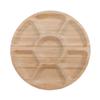 Thickened Tea Tray Bamboos Tea Platter Light‑weight Fruit Dish  Table Top Decoration