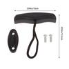 Universal Marine Kanu Kajak Pull Toggle Griff Beiboot Tragegriff T-Griff Mit Kordel Mit Schrauben Kajak Toggle Hand Pull Griff