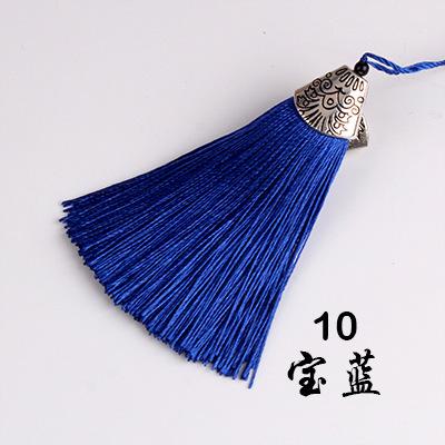 5Pcs 8cm Fish Mouth Tassel - DIY Fringe Trim for Handbag Fragrant Sachet Chinese Traditional Decorative Pendant for Costume Fan
