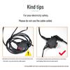 TOWE Anti-Fall 3-Outlet Power Strip with Extension Cord