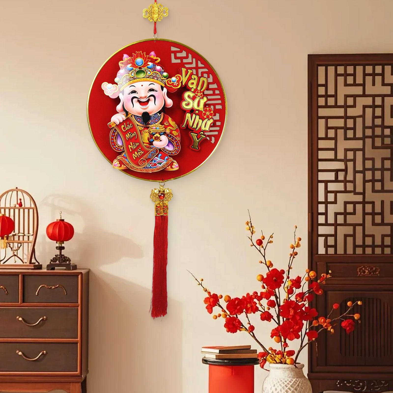 

Chinese Year Decoration Ornament Decorative Electronic Shaking God of Wealth for Living Nodding