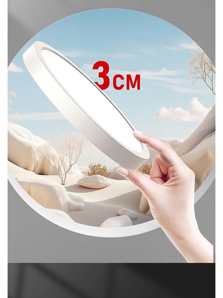 Waterproof LED Ceiling Light for Kitchen, Bathroom, and Outdoor Areas