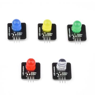 DC 3.3v-5v 10mm Light-emitting Module Led Sensor LED Indicator Light-emitting Tube Module for Arduino