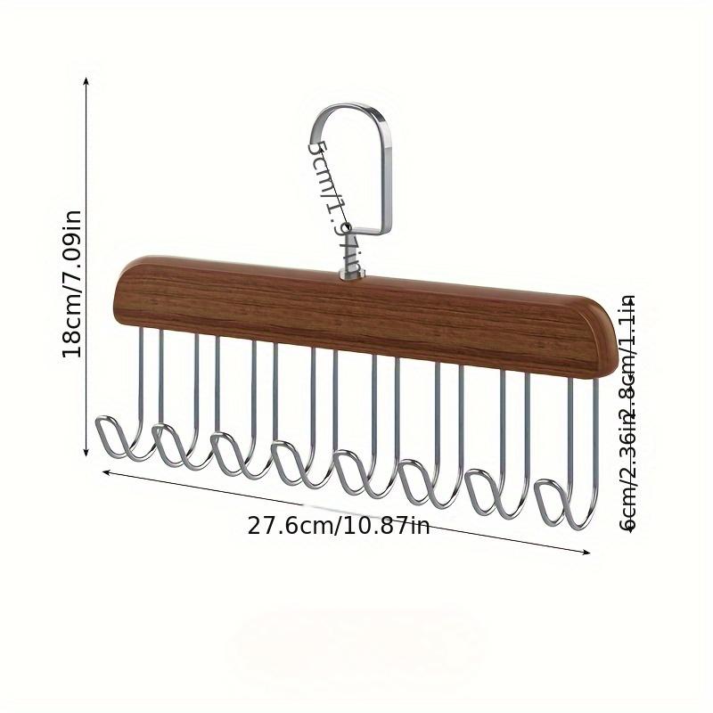 

Sling hanger multifunctional wave clothes drying rack dormitory retro hook intimates vest storage artifact
