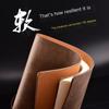 A5 B5 Business Leather Journal Notebooks 6 Ring Binder Planner with 100 Sheets  Blank Printed Loose-leaf Diary Notebook