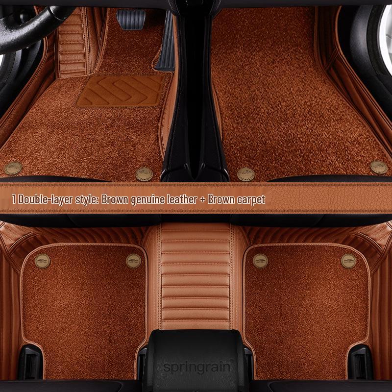 Leather Full Coverage Floor Mats for Buick LaCrosse, Regal, Envision, Enclave, Verano, and GL8