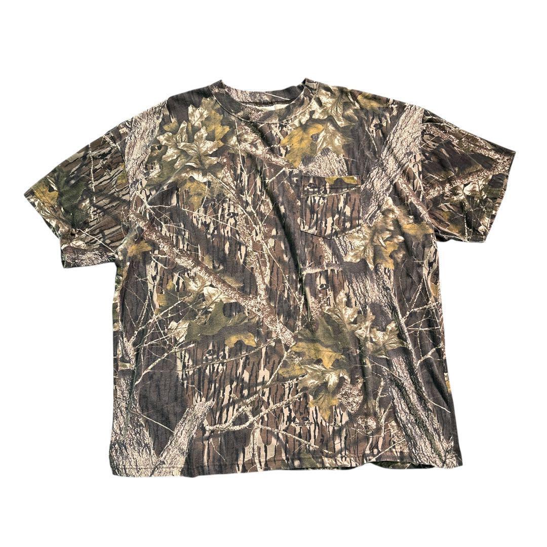 

[USED] 7TSM2MOSSY OAK Real Tree T-shirt, Survival, Used