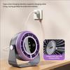 100 Speeds Digital Display Quiet Table Fan Low Noise Desktop High Speed Fan Portable Air Coolers Tool for Office Home
