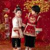 Meng Hu Kids' Thickened Winter Hanfu Tang Suit