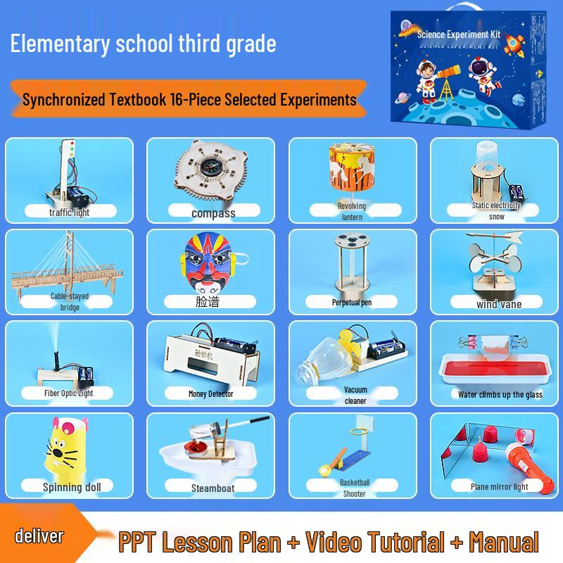 June 61 Science Experiment Set for Kids: DIY Technology & Educational Toys