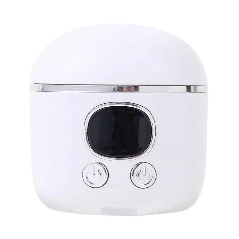 Multifunctional Electric Nail Clipper with LED Light Magnifying Glass for Nail Grinding Nail Art Suitable for Infants and Adults белый