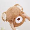 Bear Head Plush Pillow Cartoon Soft Toy Cushion For Kids And Adults