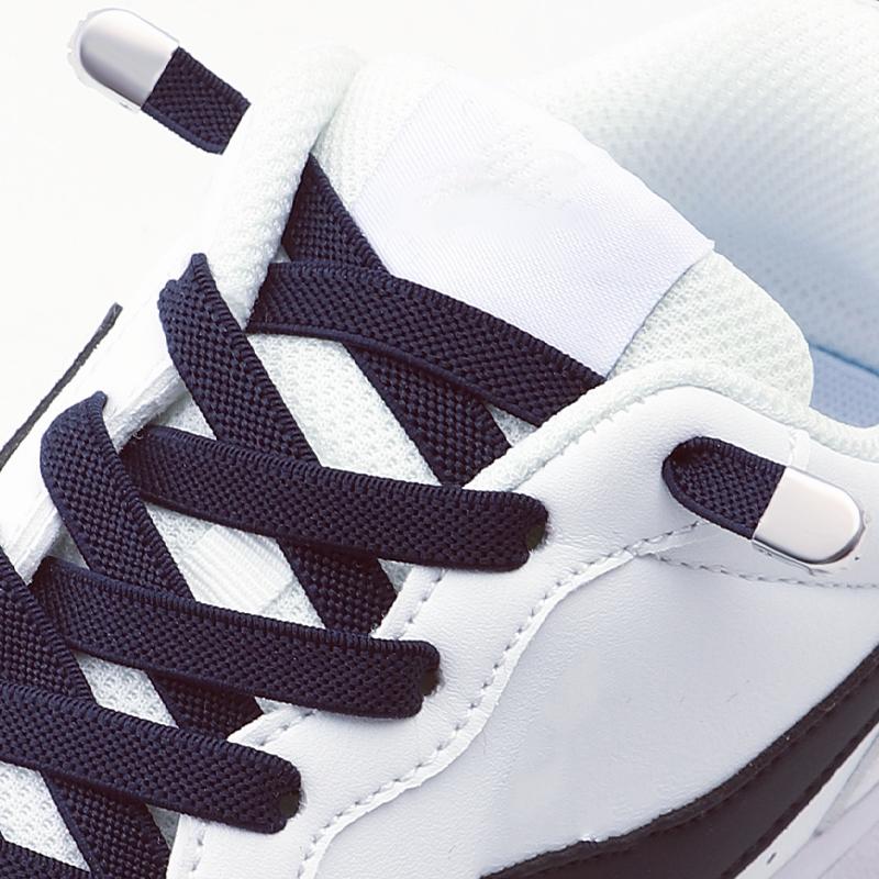2Pair Elastic Laces Sneakers Tennis Shoelaces without ties Kids Adult No Tie Shoe laces 8mm Flat Shoelace Shoes Accessories