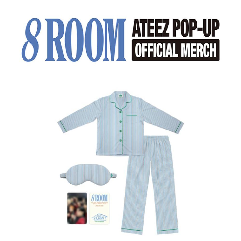 

Предзаказ ATEEZ 7-я годовщина POP-UP 8ROOM Пижама и маска для сна M size