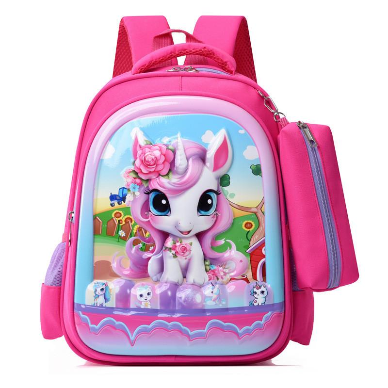 Trendy Kids Backpack Spiderman Kuromi Preschool Bag Cute Nylon Cartoon Design