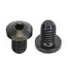 4Pcs Road Bike Brakes Screws Titanium Alloy Durable Rustproof Polishing Grinding Accurate Thread Road Bike Rotor Bolts Black