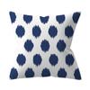 Navy Blue Mandala Nordic Geometric Pillowcase 45x45 Cushion Cover Decorative Pillow Sofa Cushion Home Decor Polyester