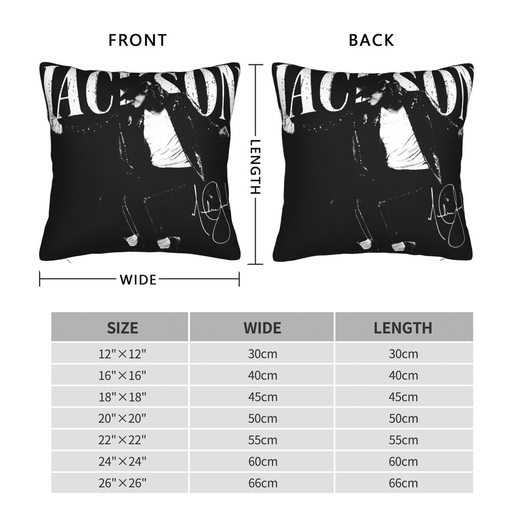 Michael Jackson Dance Pillow Cover Comfy Cushion Cover Fashion Pillow Case For Sofa Couch Bed Living Room