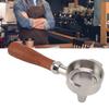 Portafilter 58mm with Bottom Detachable 304 Stainless Steel   Wood Handle Coffee Portafilter for Expobar for   for GA for Pandorra for XLVI