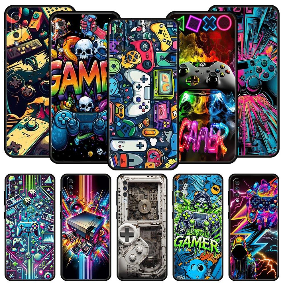 Technology Game Console Phone Case for Samsung Galaxy A56 A36 A26 A16 A34 A24 A42 A22 A20 A12 A40 A30 A10 Soft TPU Cover Shell