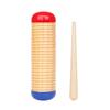 Wood Guiro Shaker Guiro Scraper Music Guiro Scraper Wooden Sound Guiro with Mallet Musical Percussion Instrument Kid Toy