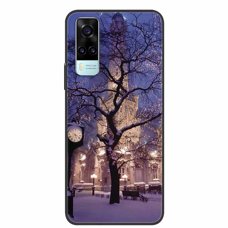 Pro vivo Y33 Pouzdro Mramorové Měkký Silikonový Zadní Kryt pro Vivo Y33 Y33S Y33T Kryt Telefonu pro Vivo Y 33 S Y33 T Coque Funda Nárazník