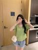 Plus Size Women's Summer Slimming Irregular Short Sleeve T-shirt - Loose, Stylish Belly Covering Top