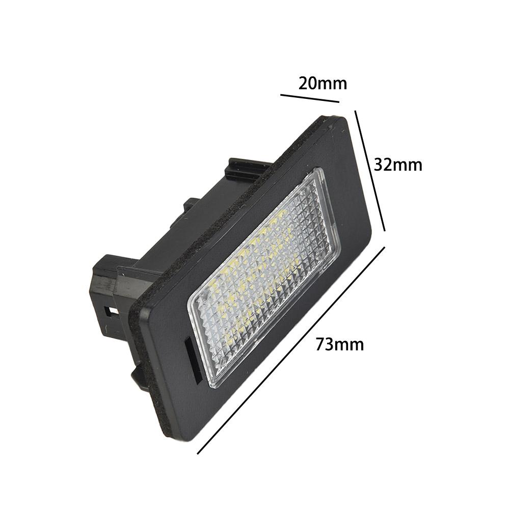 For BMW 3 Series Compatible LED License Plate Light Bulb for E90 sedan 06 11