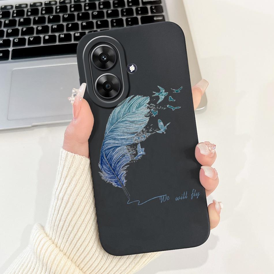 For Realme Note 60 2024 Cute Printing Phone Case For Realme Note60 4G Soft Silicone Shockproof Cases