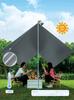 Foxdeban Waterproof Camping Tarp Sun Sun Rain Light UV High Water Pressure 3000 High Density Waterproof Storage Case UV Outdoor For People Gray 300 x