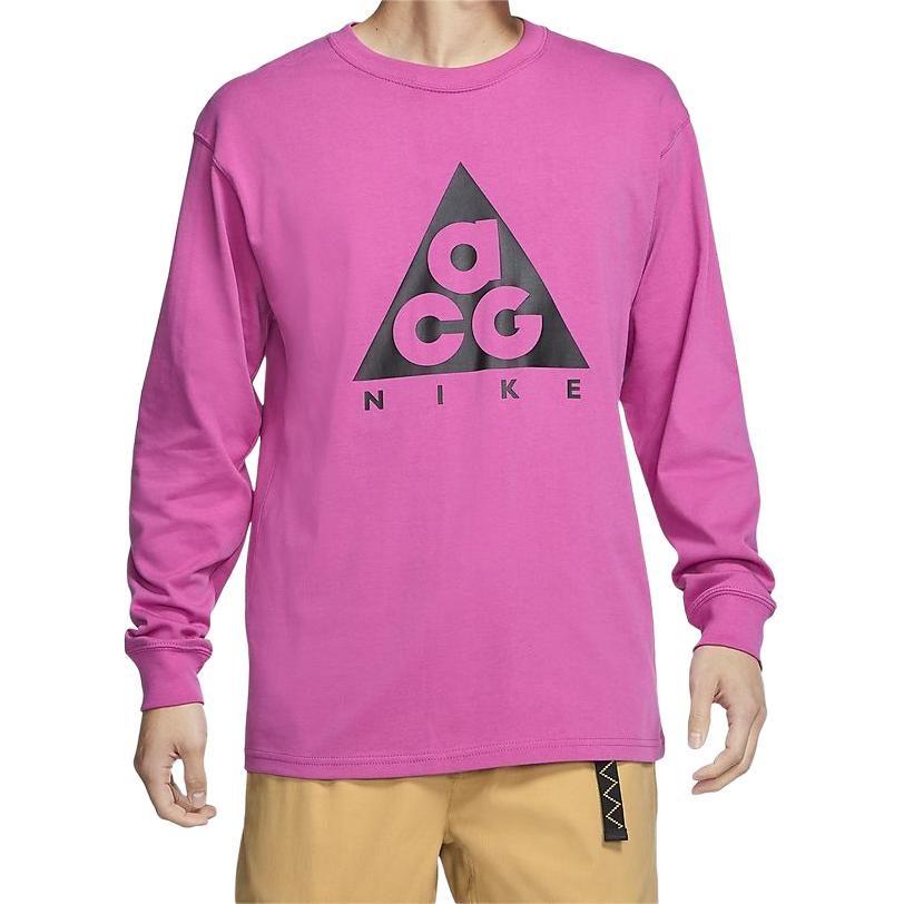 Nike ACG T Shirts Men's Crew Neck Moderate Straight Fit BQ7203-623