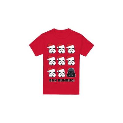Mens Bah Humbug Stormtrooper Darth Vader T-Shirt