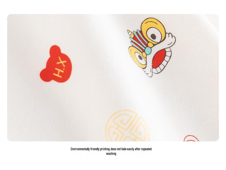 Newborn Chinese Style Cotton Long Sleeve Romper