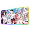 azur lane Mouse Pad RGB Gaming Mousepad Big LED Pad PC Desk Mat Luminous Mouse Pad Large Keyboard Mats Table Rug With Backlit