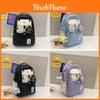 Girl Backpack With Nylon Material And Laptop Storage For School Education