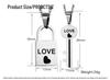 Qixi Festival Valentine's Day Couple Love Lock Key Pendant Necklace