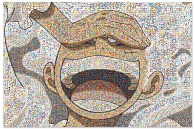 ENSKY Puzzle One Piece Mosaic Art 1000 dílků [Gear 5] (1000-595)