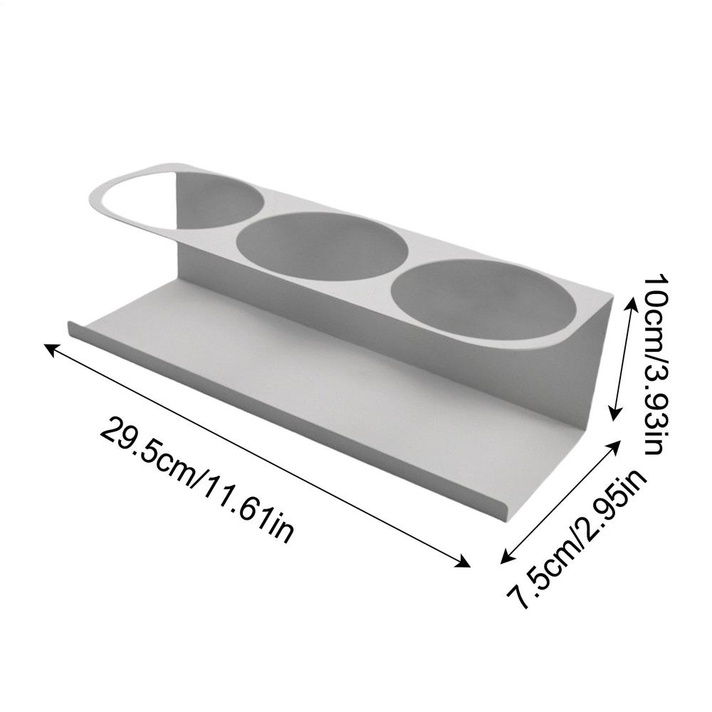 

Магнитный держатель для хранения стаканов на холодильнике для стаканов Stanleys Cup, держатель для бутылок с водой, органайзер для полок холодильника белый