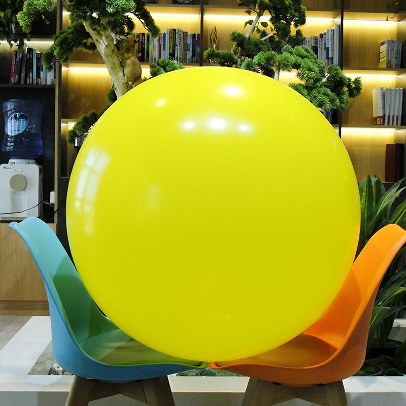 2/5/10pcs Wholesale 36 Inch Circular Thickened Latex Balloons Bars Parties Weddings Holiday New Year Baby Shower Decor Ballons