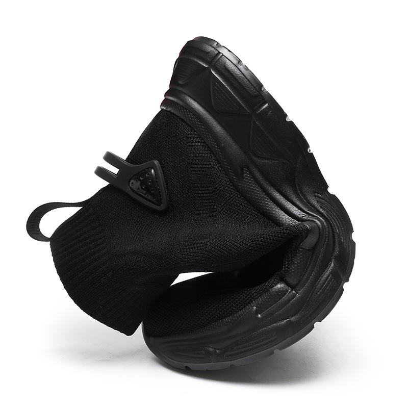 Classic Black Socks Runing Shoes Men High Sock Trainers Women Slip On Couple Casual Shoes Lightweight Sneakers Men Basket Homme