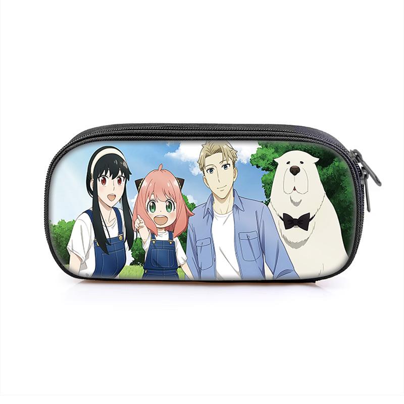 SPY×FAMILY Federmäppchen vielseitig Cartoon große Kapazität beliebtes Produkt, bestes Geschenk für Jungen und Mädchen zum Schulanfang und Geburtstag
