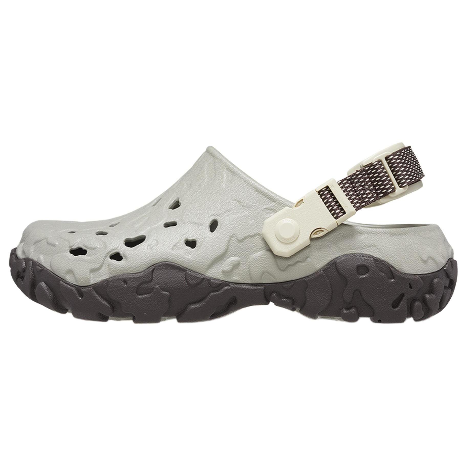 Crocs All Terrain Atlas Clogs Grey Black Men s 208391-1LN EU 41-42