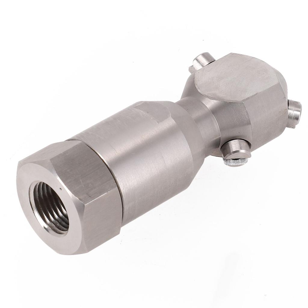 Rotating Cleaning Nozzle with Full For 360 Degree Movement for Stainless Steel Drums Buckets and Process Equipment Tanks