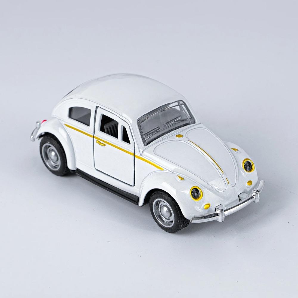Klassiek 1: 36 Omwentelingen Legering Dubbele Deur Retro Kever Auto Model Jongens En Kinderen Verjaardag Speelgoed Cadeaus Mini Voertuig Ornamenten